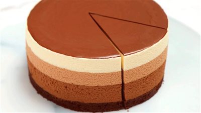 THREE CHOCOLATE CAKE 