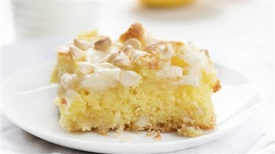 Lemon Earthquake Cake