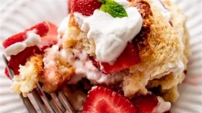 Homemade Strawberry Shortcake