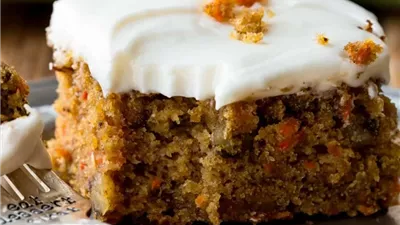 Pineapple Carrot Cake with Cream Cheese Frosting