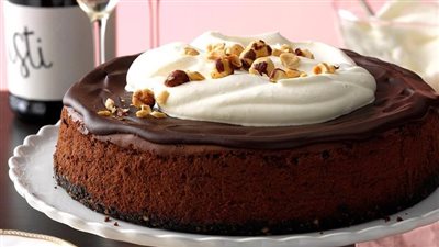 Bittersweet Chocolate Cheesecake