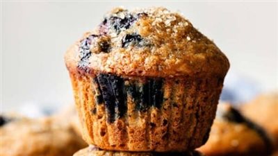 Healthy Blueberry Banana Muffins