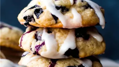 Blueberry Muffin Cookies
