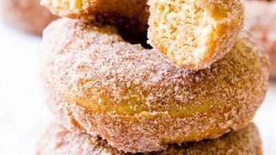 Baked Cinnamon Sugar Donuts