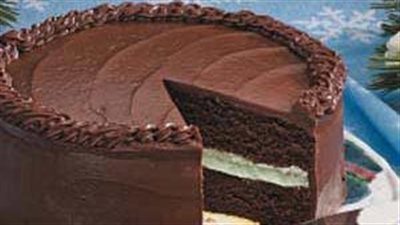 Chocolate Mint Layer Cake