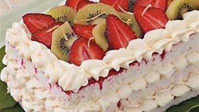Strawberry Cheesecake Torte 