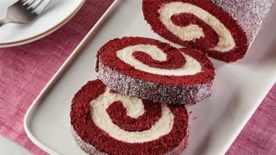Red Velvet Cake Roll