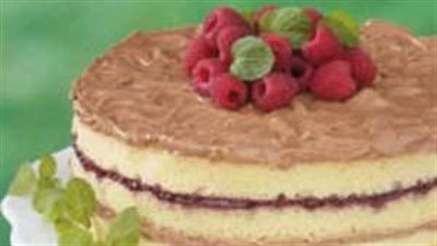 Raspberry Mocha Torte