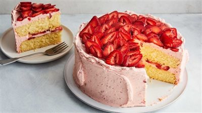 Strawberry Lemonade Cake Recipe