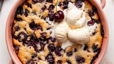 Easy Cherry Cobbler