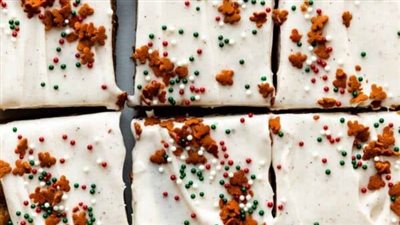 Gingerbread Cookie Bars