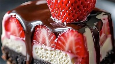 Chocolate Strawberry Cheesecake Sensation