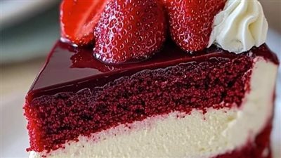 Red Velvet Strawberry Cheesecake Extravaganza! 
